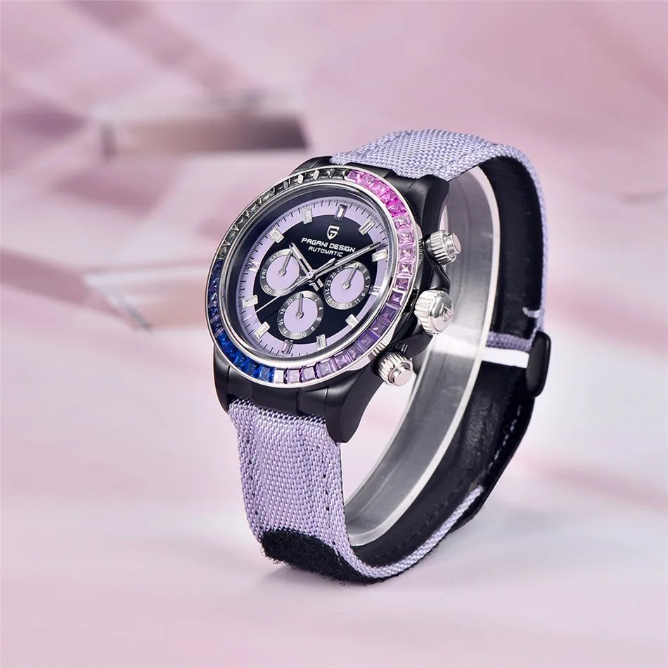 NEW V2 Rainbow Circle Luxury Men Watch