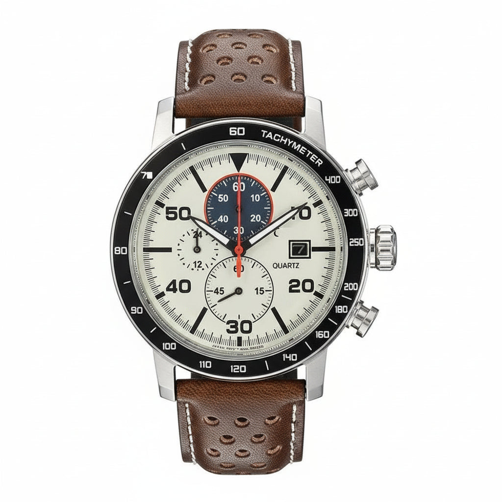 2025 Men Eco-Drive Weekender Brycen Chronograph Watch
