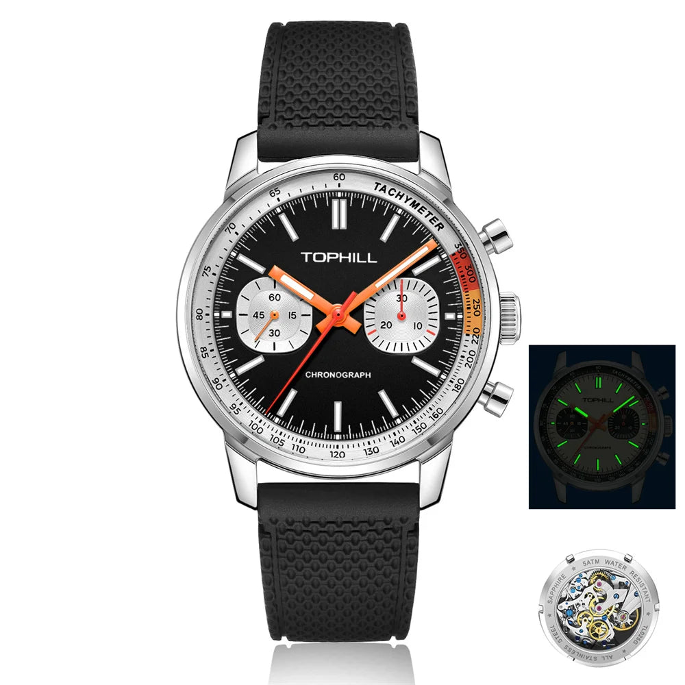 Men Sapphire Pilot Watch
