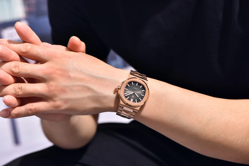 2025 New Luxury Rose/silver Gold Men Watch