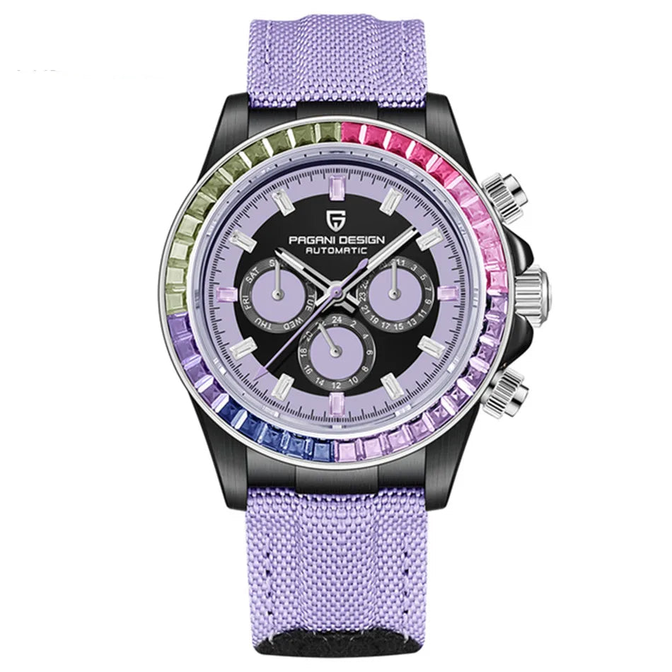 NEW V2 Rainbow Circle Luxury Men Watch