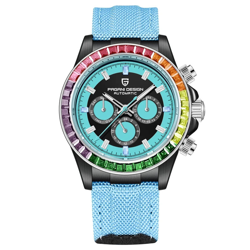 NEW V2 Rainbow Circle Luxury Men Watch