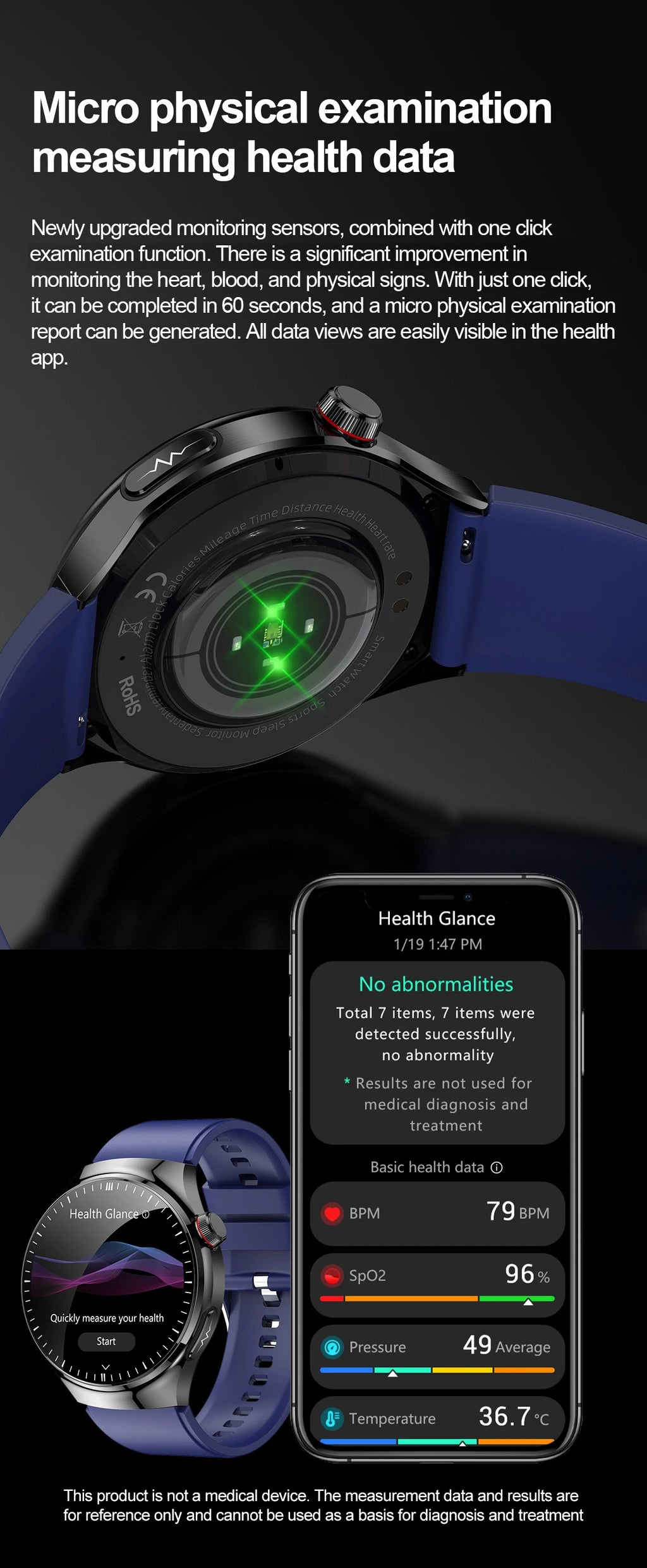 2025 New Smart Health Sport Watch all in one