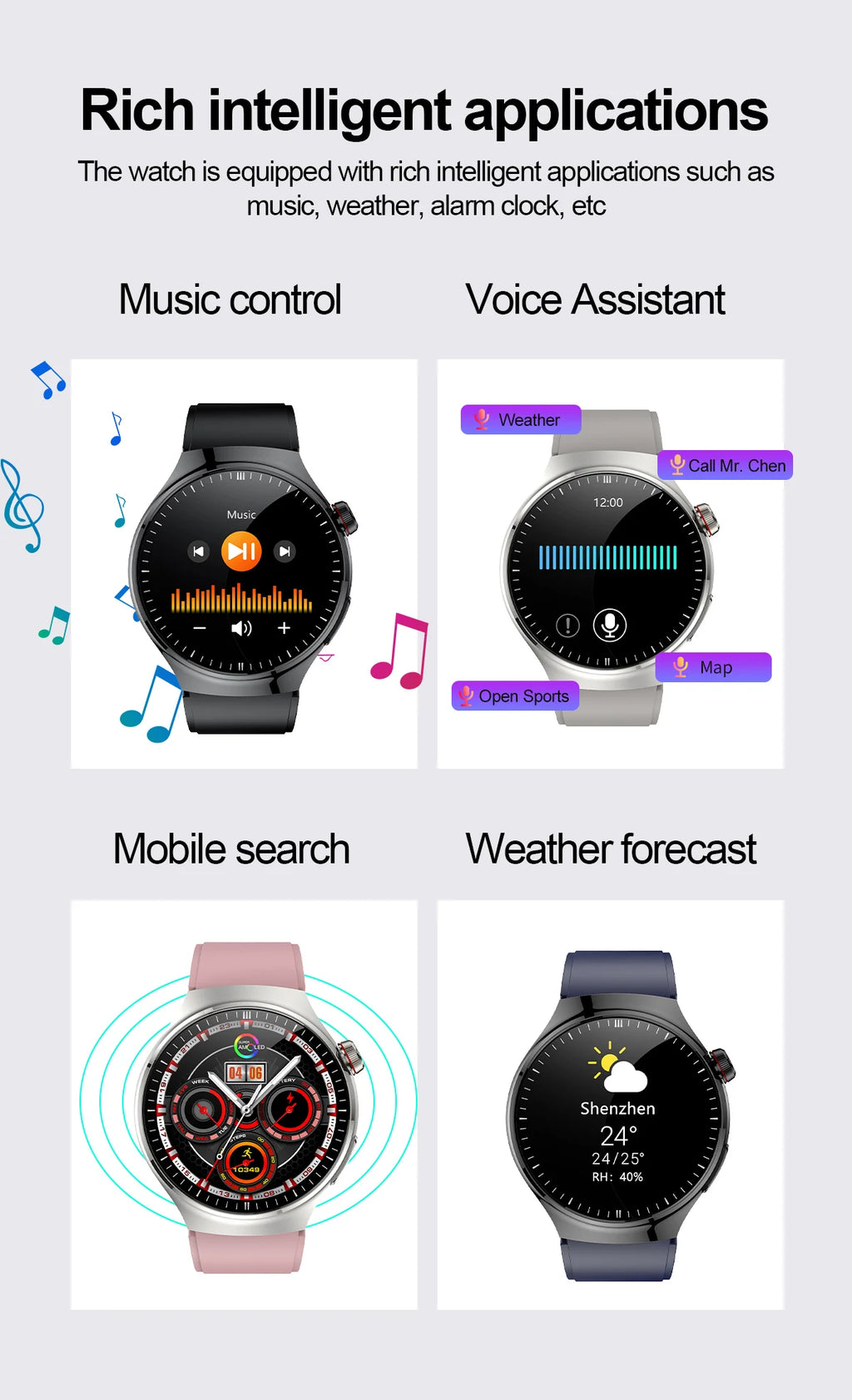 2025 New Smart Health Sport Watch all in one
