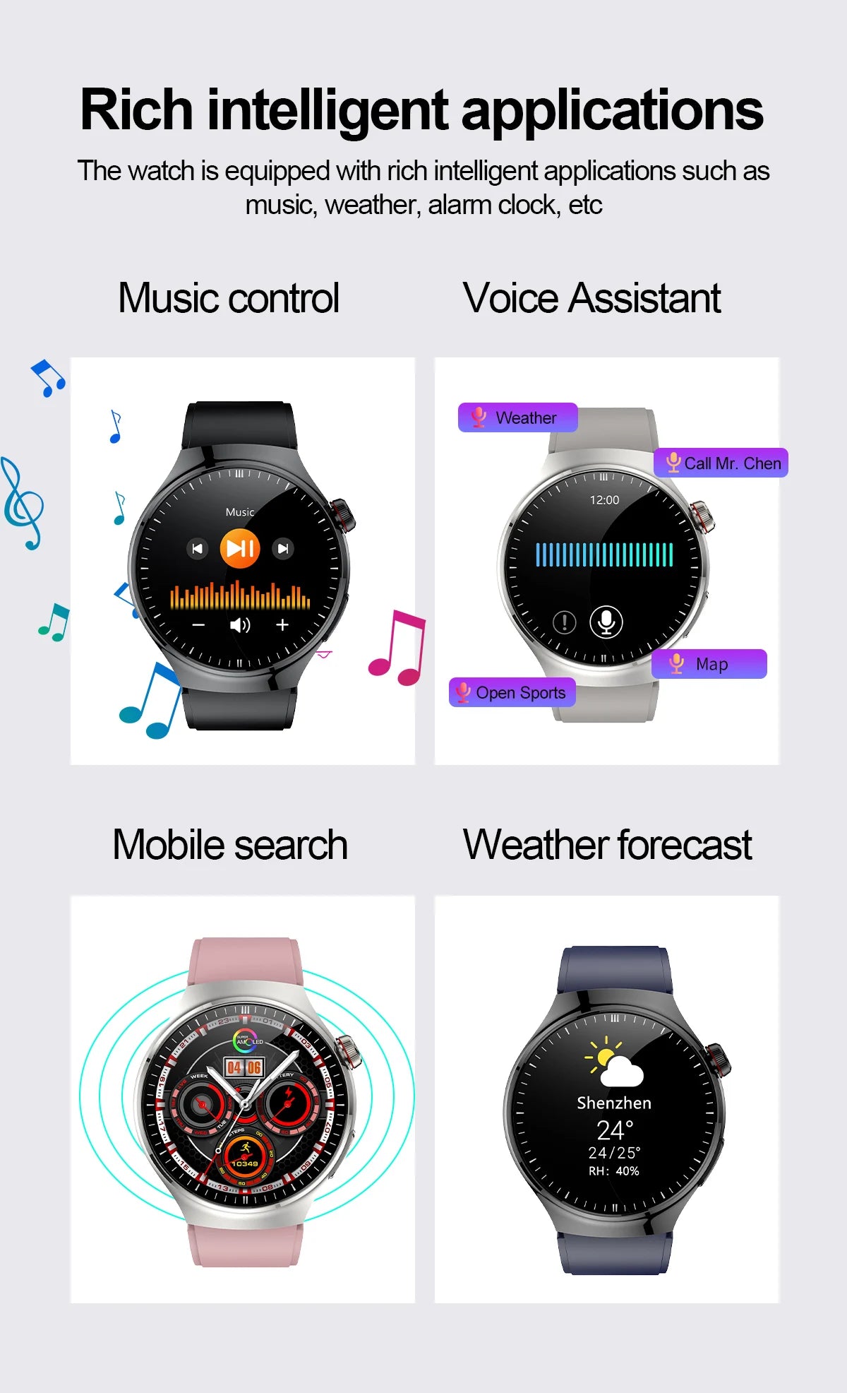 2025 New Smart Health Sport Watch all in one