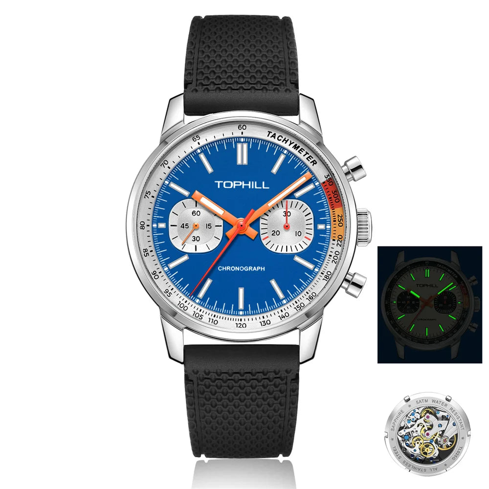 Men Sapphire Pilot Watch