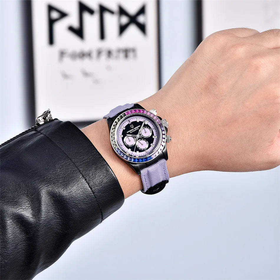 NEW V2 Rainbow Circle Luxury Men Watch