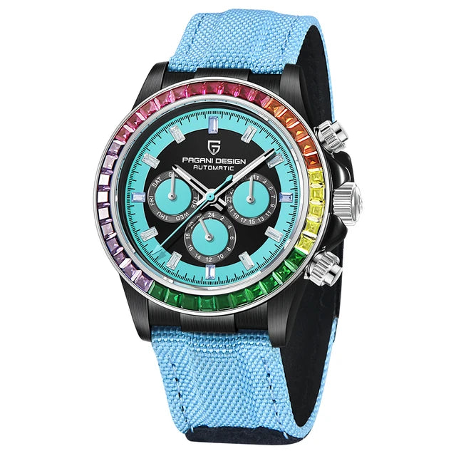 NEW V2 Rainbow Circle Luxury Men Watch