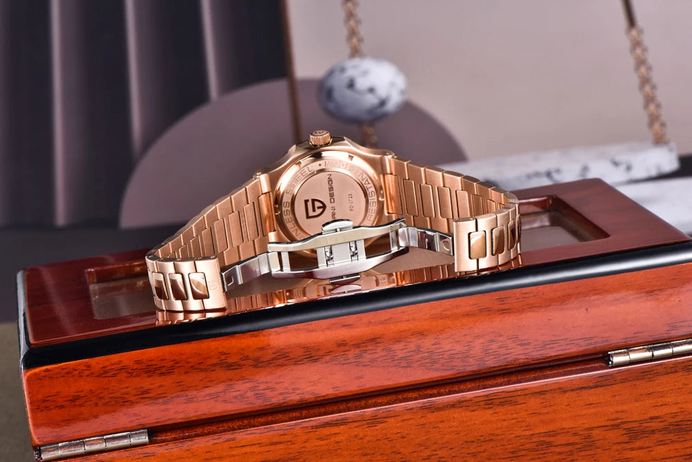 2025 New Luxury Rose/silver Gold Men Watch