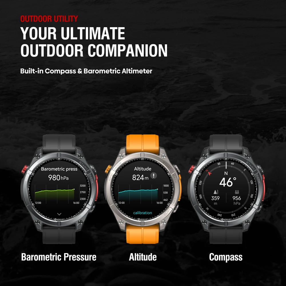 NEW 2025 Stratos 4 GPS AMOLED Smart Watch