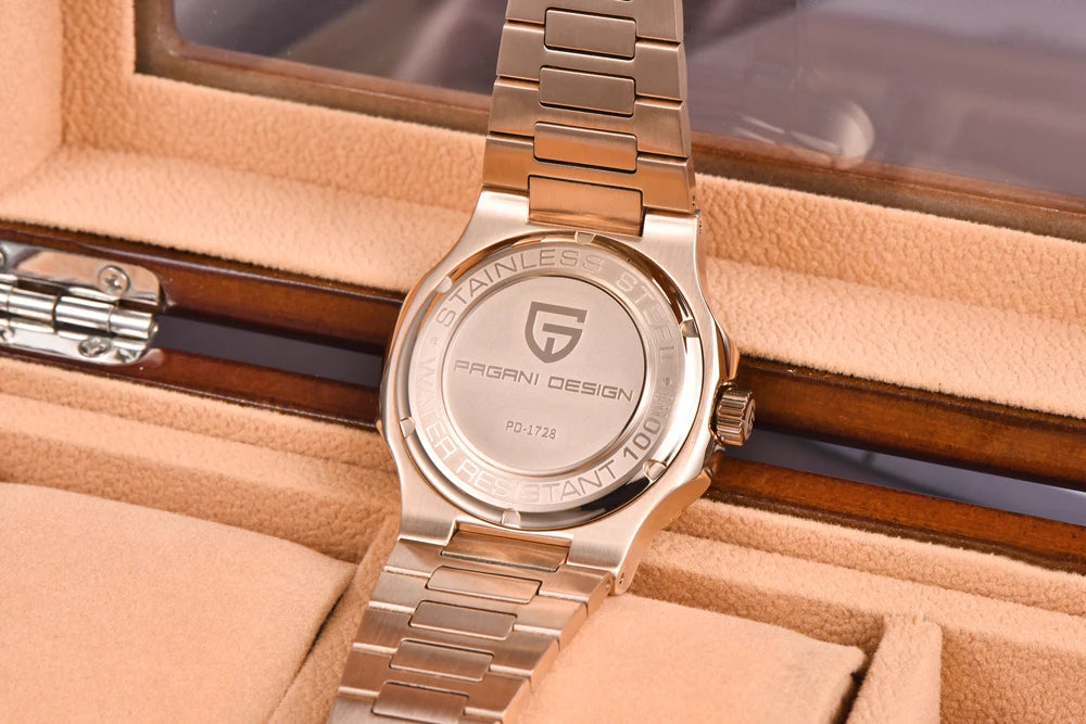 2025 New Luxury Rose/silver Gold Men Watch