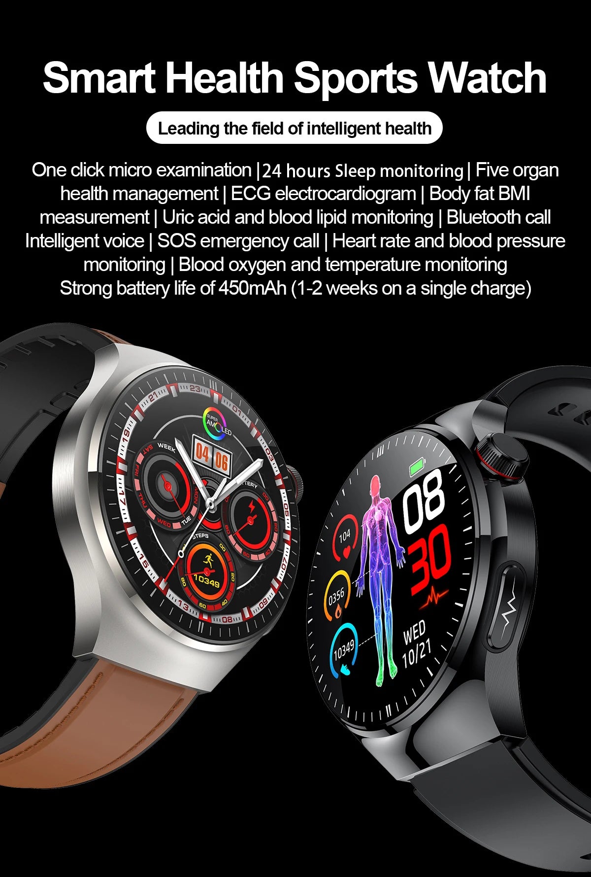 2025 New Smart Health Sport Watch all in one