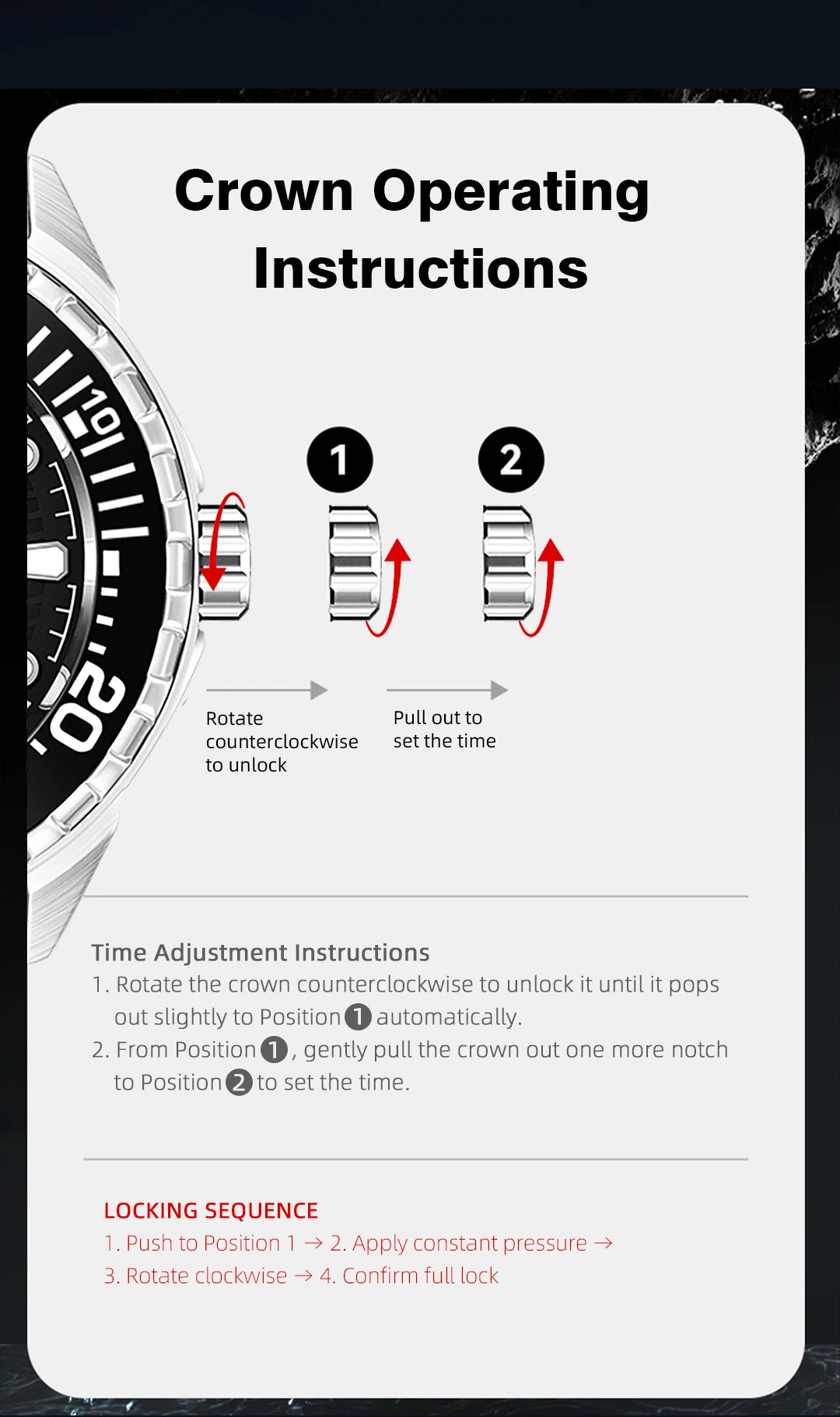 New 2025 Men Luxury Solar Dive Watch