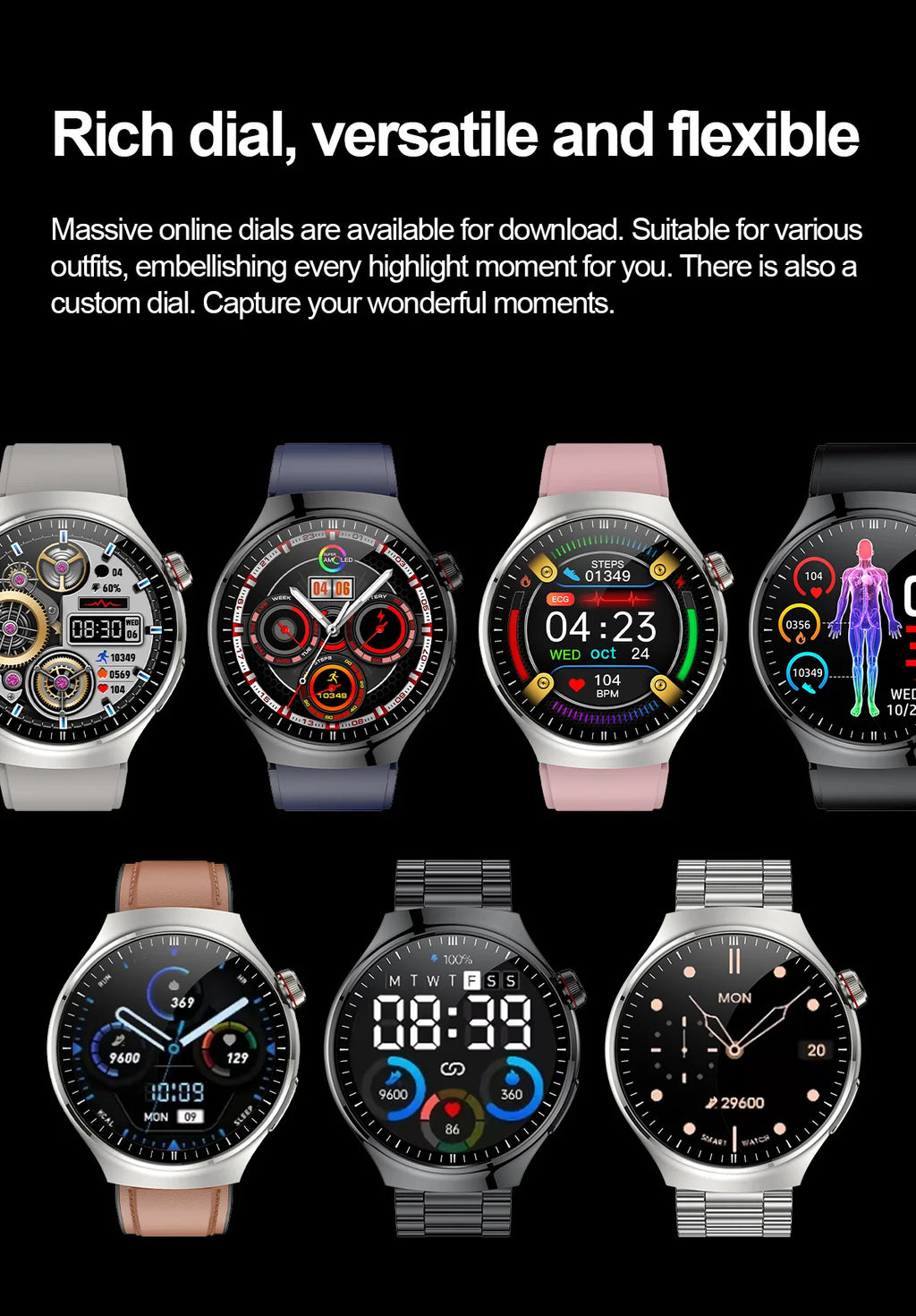 2025 New Smart Health Sport Watch all in one