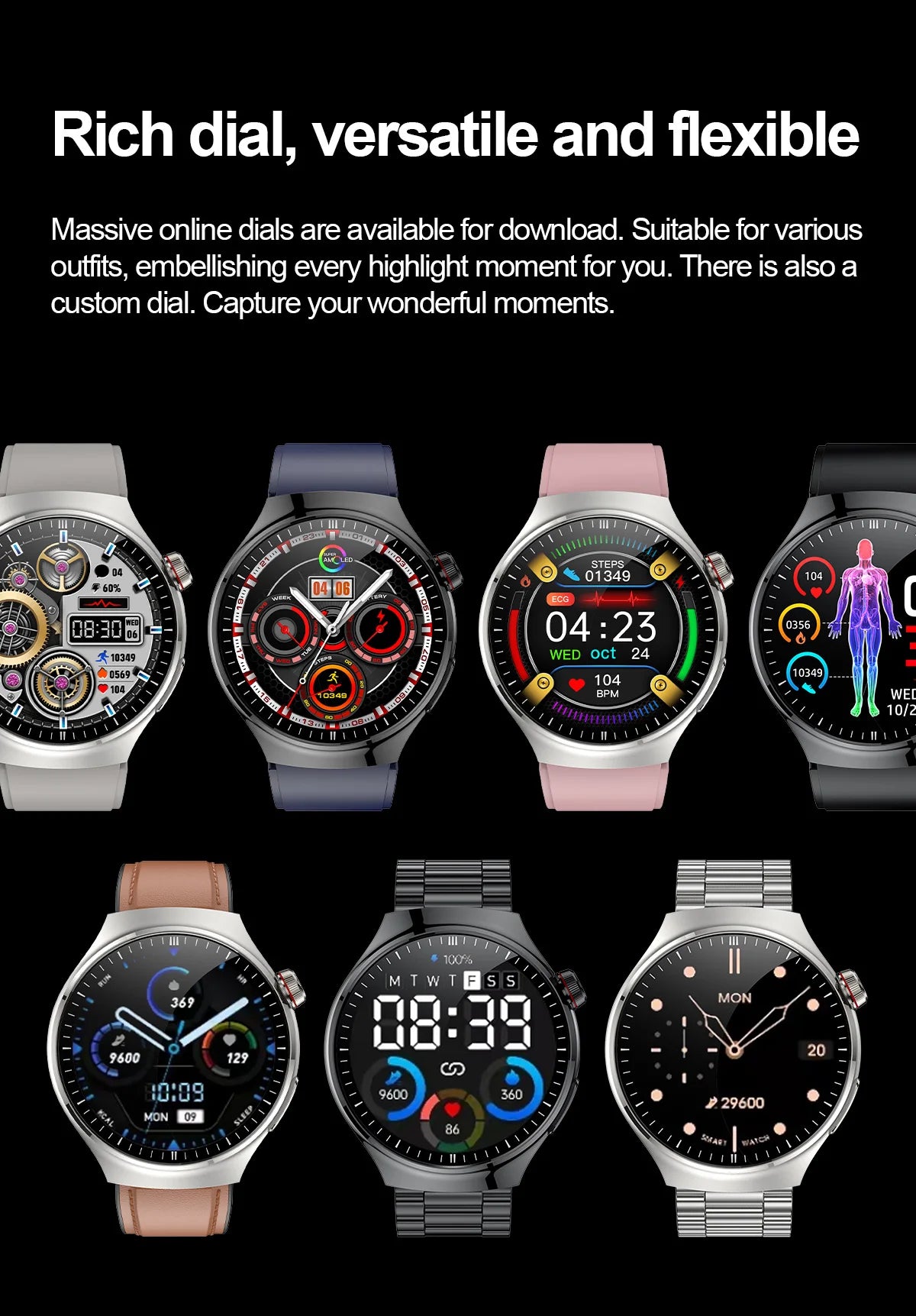 2025 New Smart Health Sport Watch all in one