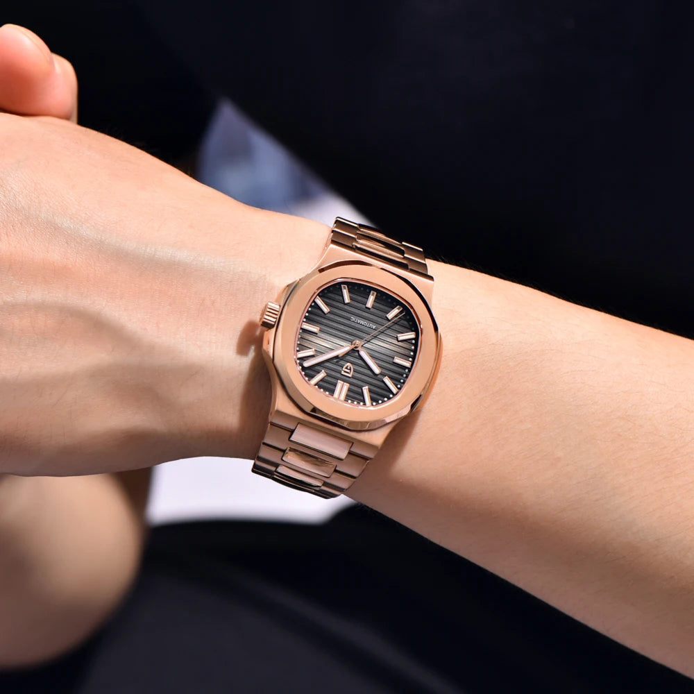 2025 New Luxury Rose/silver Gold Men Watch