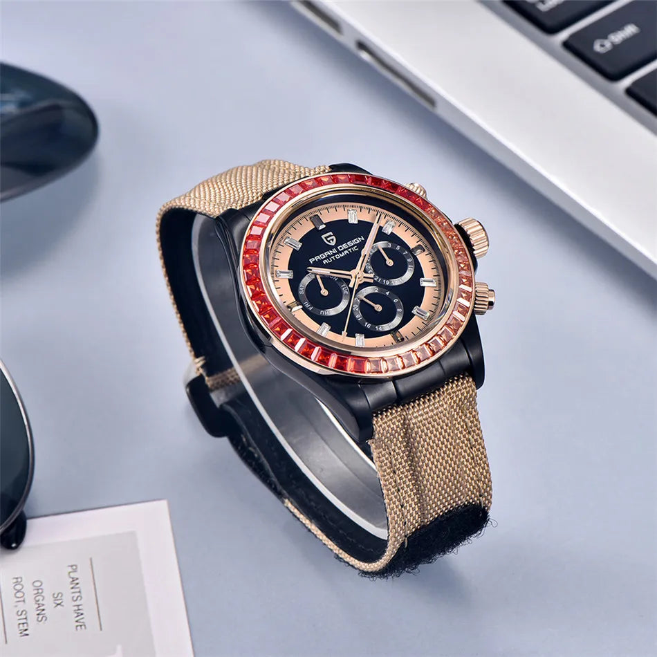 NEW V2 Rainbow Circle Luxury Men Watch