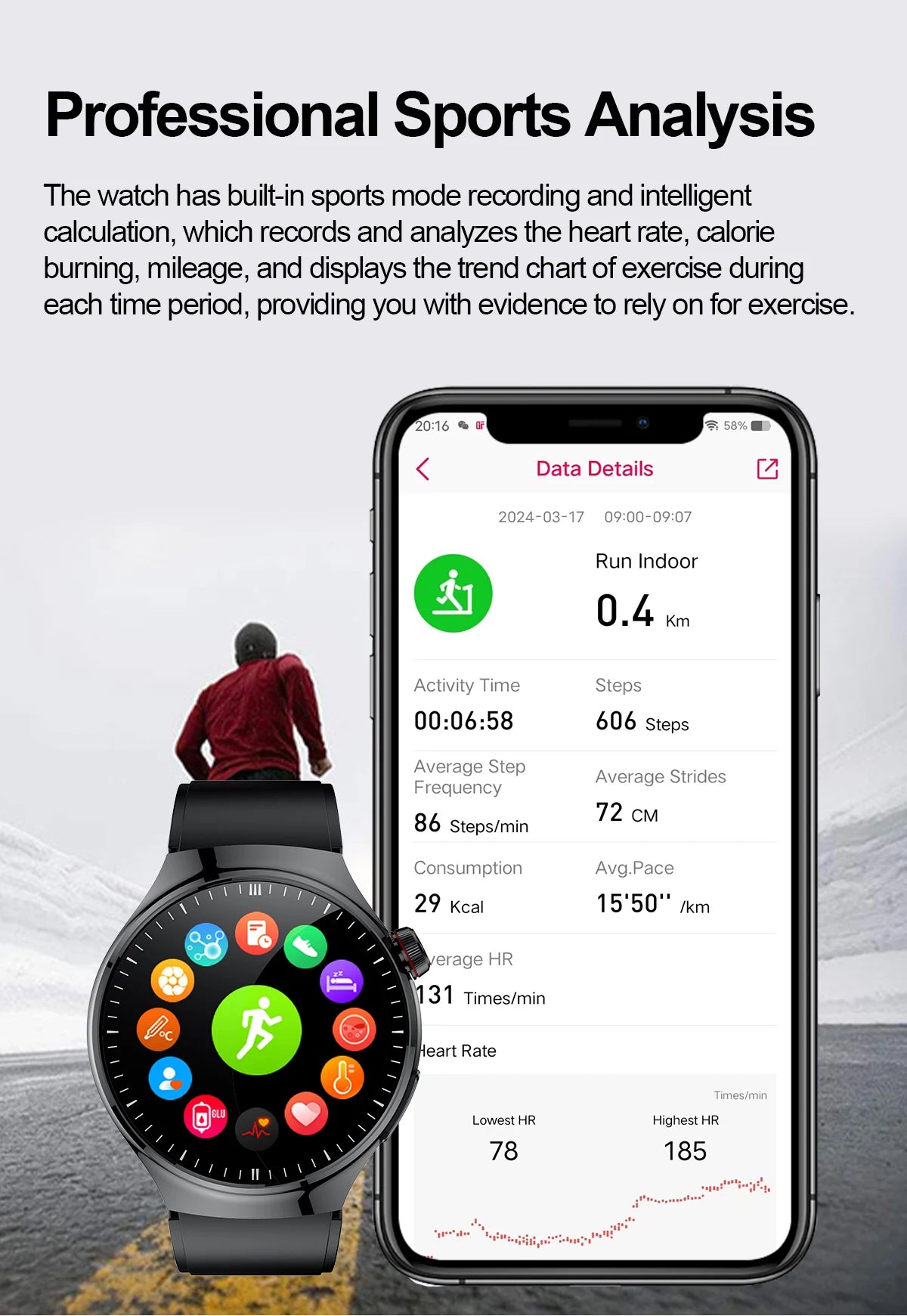2025 New Smart Health Sport Watch all in one