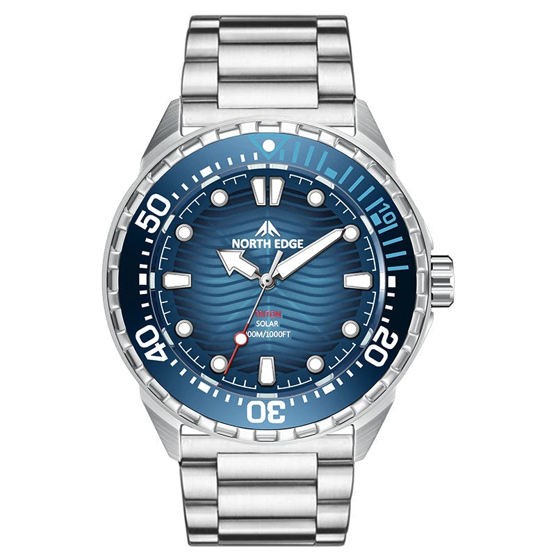New 2025 Men Luxury Solar Dive Watch