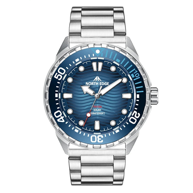 New 2025 Men Luxury Solar Dive Watch