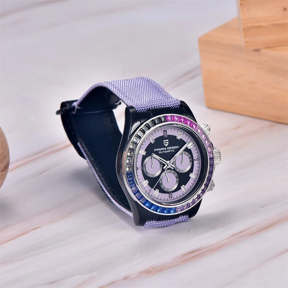 NEW V2 Rainbow Circle Luxury Men Watch