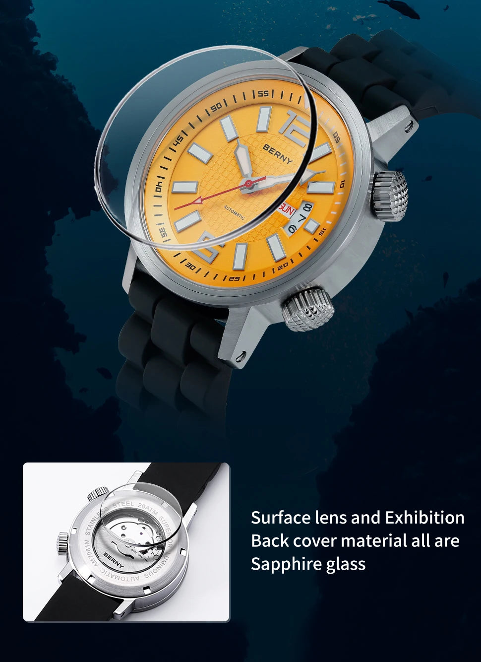 Super Luminous  Diving Watch for Men