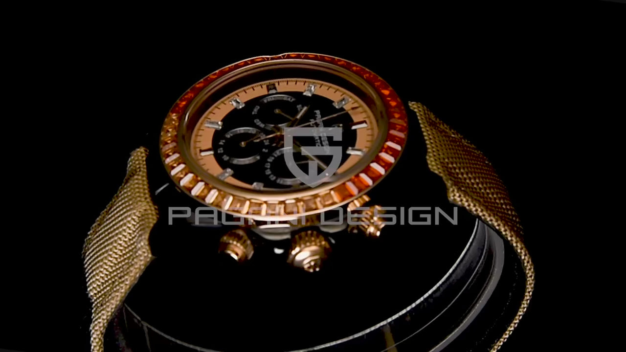 NEW V2 Rainbow Circle Luxury Men Watch